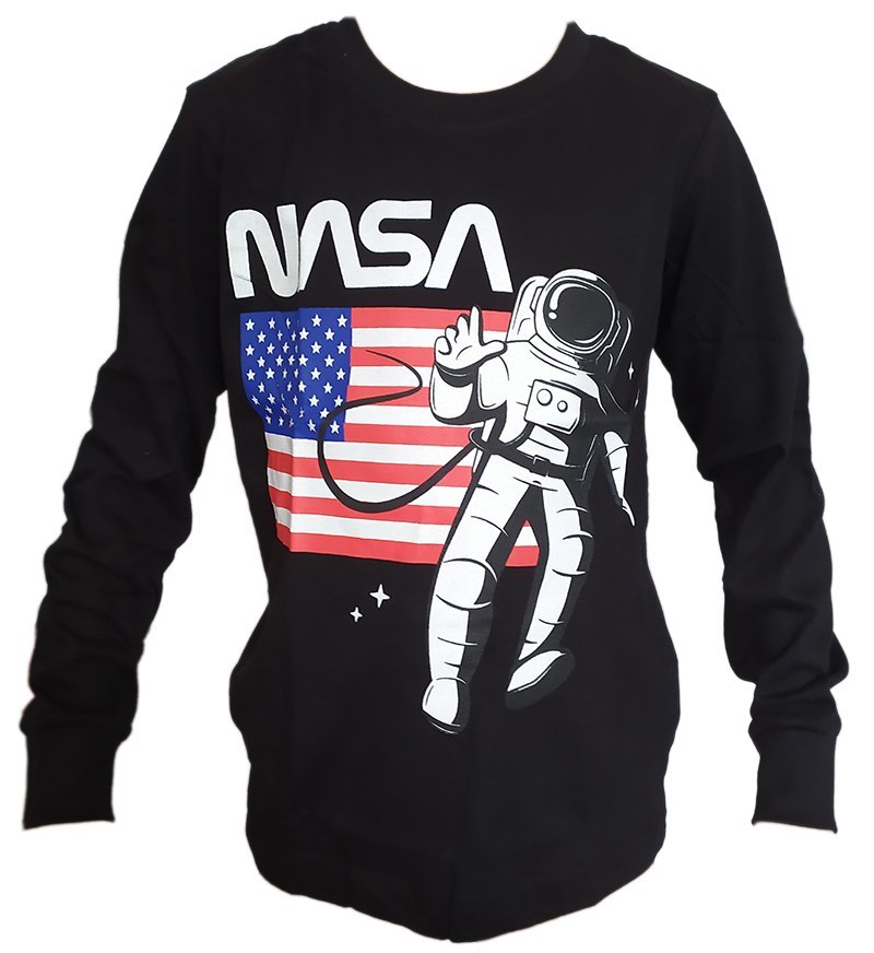 Bluzka z długim rękawem NASA (146/11Y) Bluzka z długim rękawem NASA (146/11Y)