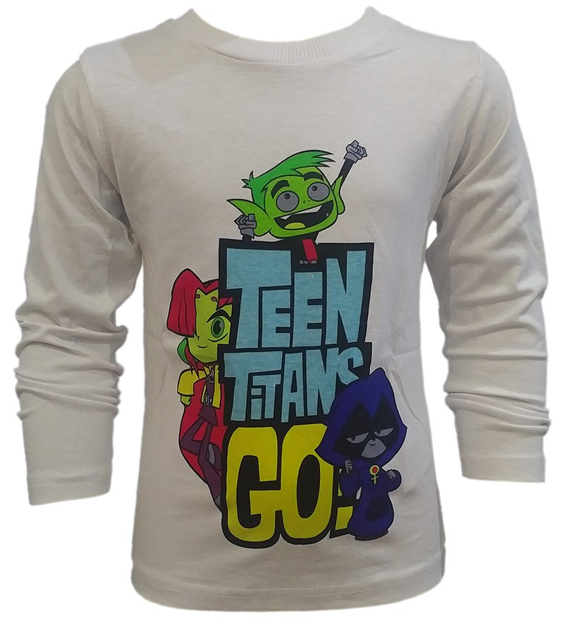 Bluzka z długim rękawem Teen Titans Go (116/6Y) Bluzka z długim rękawem Teen Titans Go (116/6Y)
