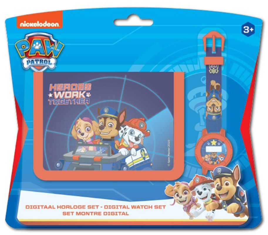 Zegarek i portfel Paw Patrol Zegarek i portfel Paw Patrol