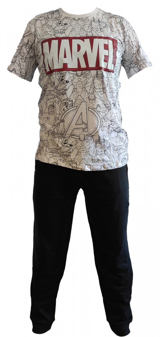Piżama z krótkim rękawem Avengers (M) Piżama z krótkim rękawem Avengers (M)
