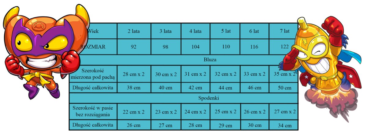 Piżama z krótkim rękawem Super Zings (110/5Y) Piżama z krótkim rękawem Super Zings (110/5Y)