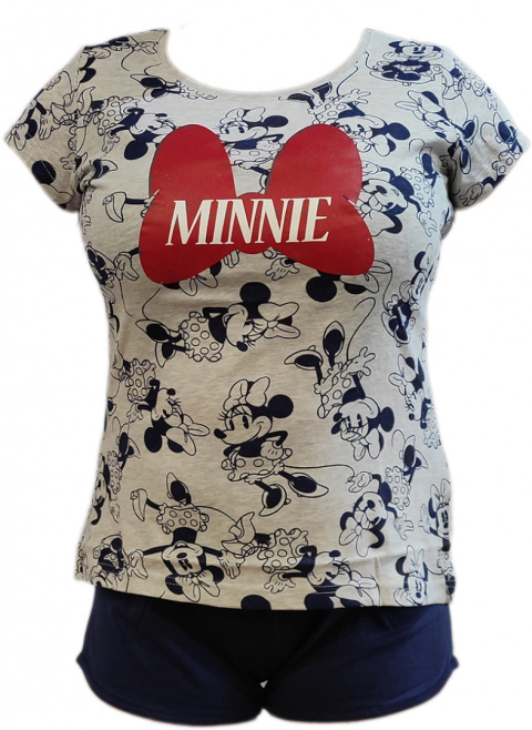 Piżama z krótkim rękawem Minnie Mouse (L)