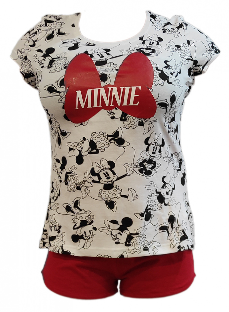 Piżama z krótkim rękawem Minnie Mouse (XL)