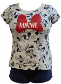Piżama z krótkim rękawem Minnie Mouse (M)