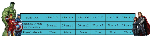 Spodnie dresowe Avengers (122/7Y) Spodnie dresowe Avengers (122/7Y)