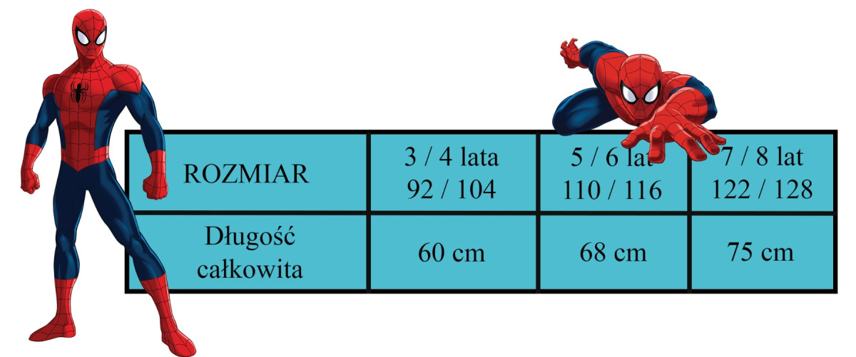 Szlafrok Spider-Man (110/116 5/6Y) Szlafrok Spider-Man (110/116 5/6Y)