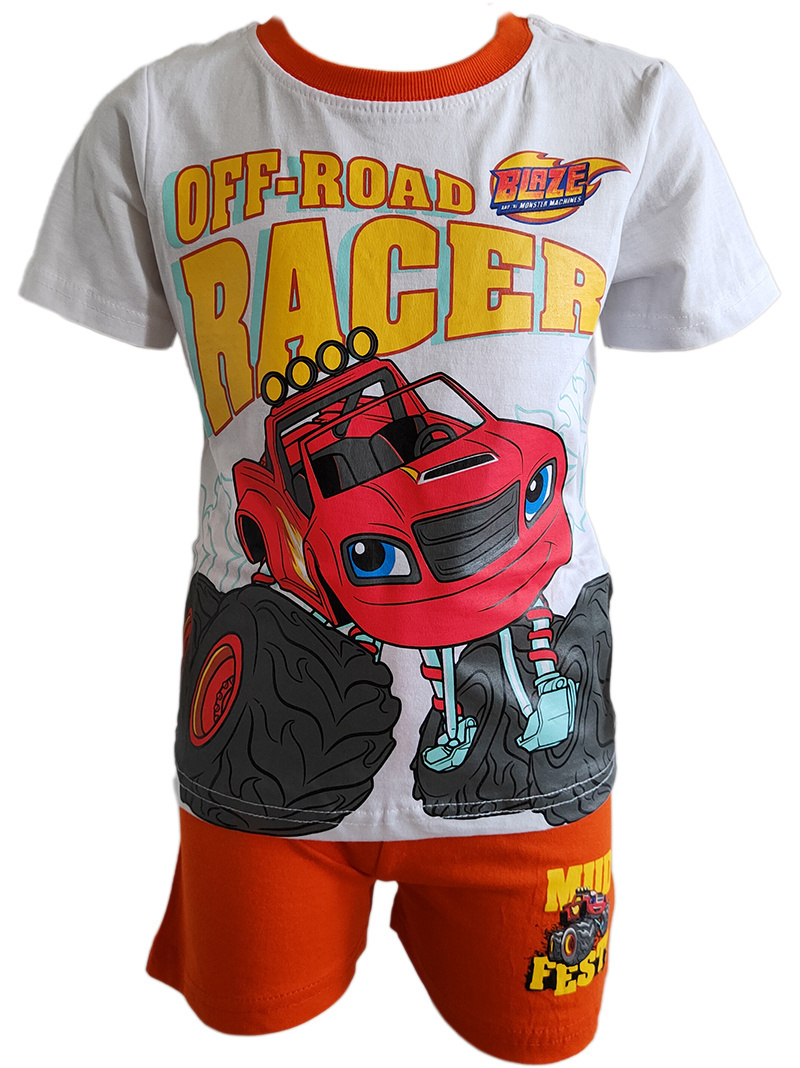 Piżama z krótkim rękawem Blaze and the Monster Machines (122/7Y) Piżama z krótkim rękawem Blaze and the Monster Machines (122/7Y)