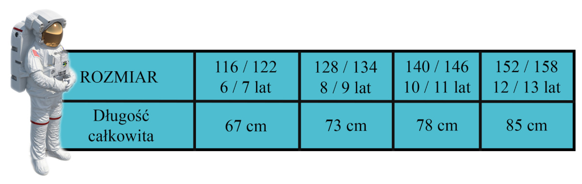 Szlafrok NASA (10/11Y) Szlafrok NASA (10/11Y)