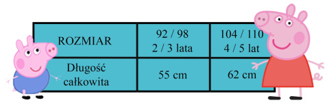 Szlafrok Peppa Pig (92/98) Szlafrok Peppa Pig (92/98)