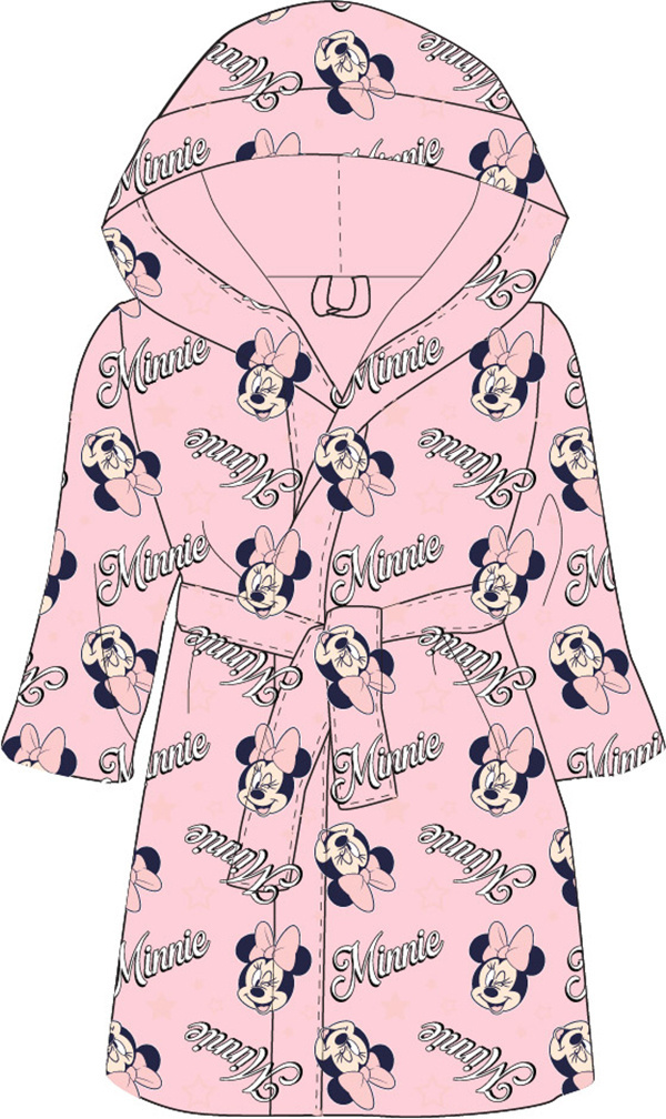 Szlafrok z kapturem Minnie Mouse (2/3Y) Szlafrok z kapturem Minnie Mouse (2/3Y)