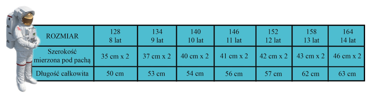Bluzka z długim rękawem NASA (134/9Y) Bluzka z długim rękawem NASA (134/9Y)