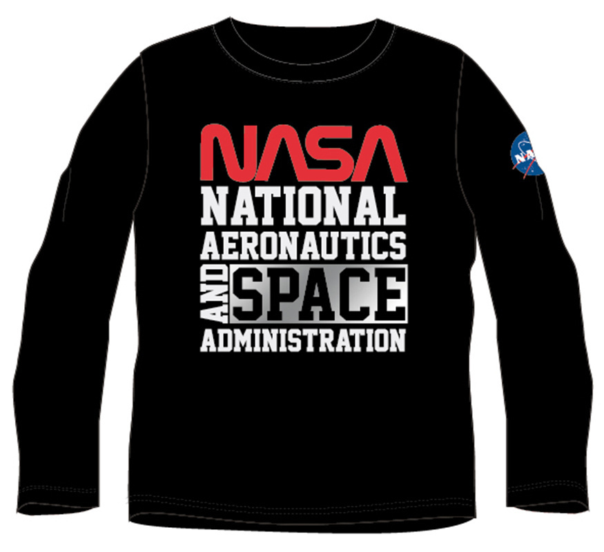 Bluzka z długim rękawem NASA (140/10Y)