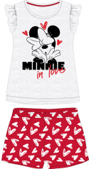 Piżama z krótkim rękawem Minnie Mouse (116/6Y)