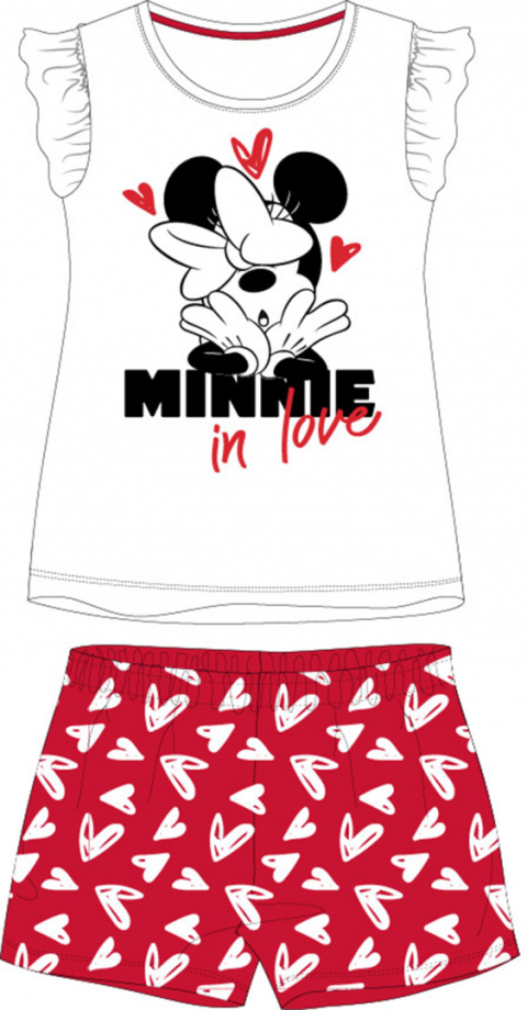 Piżama z krótkim rękawem Minnie Mouse (116/6Y)
