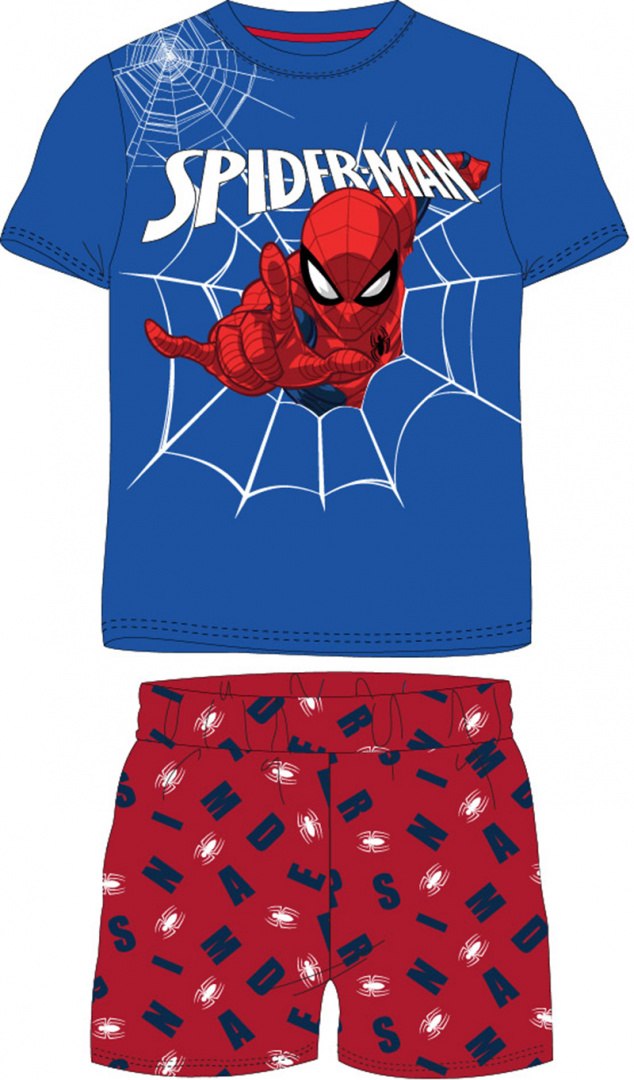 Piżama z krótkim rękawem Spider-Man (122/7Y) Piżama z krótkim rękawem Spider-Man (122/7Y)