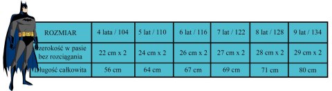 Spodnie dresowe Batman (116/6Y) Spodnie dresowe Batman (116/6Y)