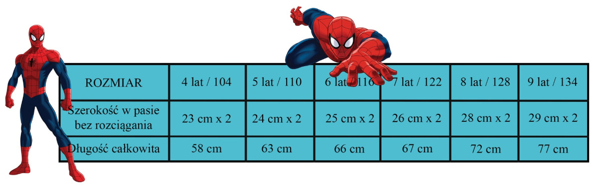 Spodnie dresowe Spider-Man (116/6Y)