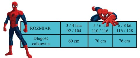 Szlafrok Spider-Man (110/116) Szlafrok Spider-Man (110/116)