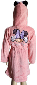 Szlafrok z kapturem Minnie Mouse (98)