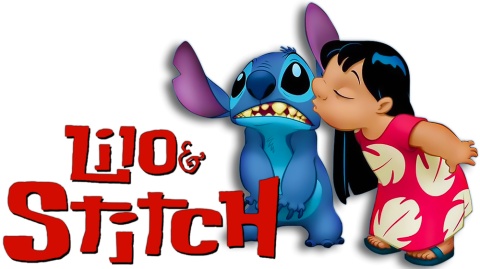 Bluzka z długim rękawem Lilo & Stitch (98/3Y)
