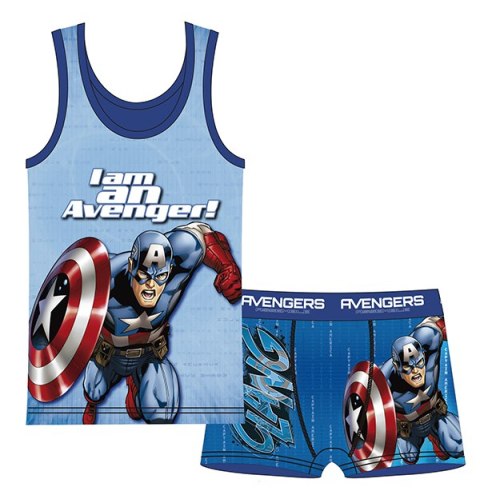 Komplet bielizny Captain America (116/122 6/7Y) Komplet bielizny Captain America (116/122 6/7Y)