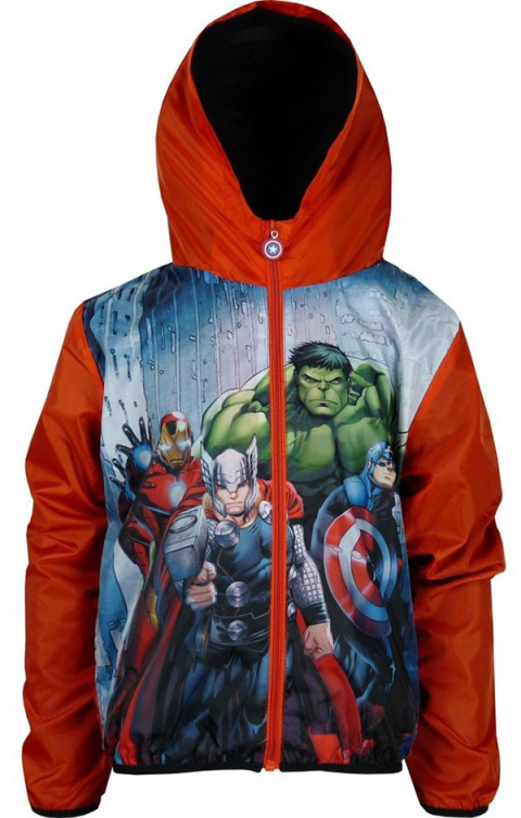 Kurtka wiosenna przeciwdeszczowa Avengers (140 / 10Y) Kurtka wiosenna przeciwdeszczowa Avengers (140 / 10Y)