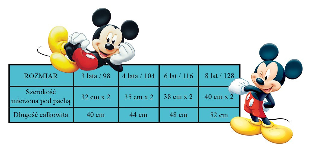Bluza Mickey Mouse (104 / 4Y) Bluza Mickey Mouse (104 / 4Y)