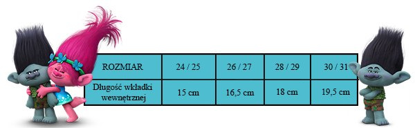 Klapki piankowe Trolls (28/29) Klapki piankowe Trolls (28/29)