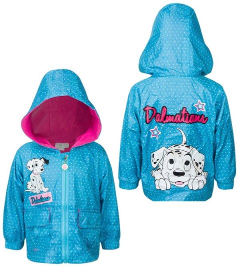 Kurtka wiosenna przeciwdeszczowa 101 Dalmatians (18m/86) Kurtka wiosenna przeciwdeszczowa 101 Dalmatians (18m/86)