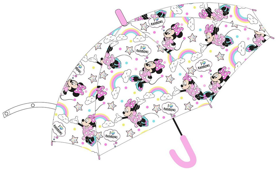 Parasol automatyczny Minnie Mouse Parasol automatyczny Minnie Mouse