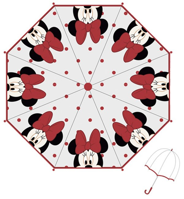Parasol manualny Minnie Mouse