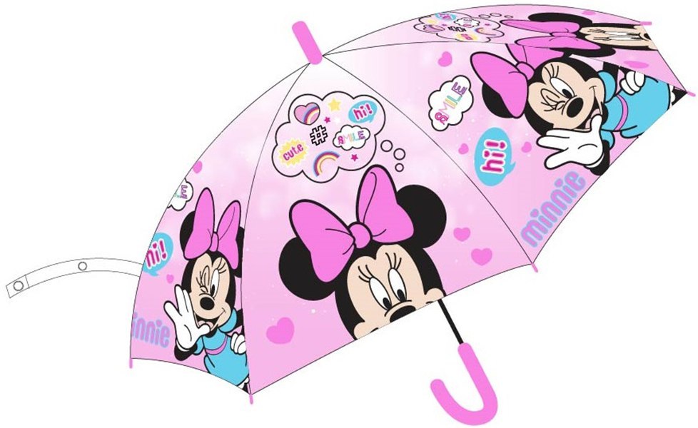 Parasol manualny Minnie Mouse Parasol manualny Minnie Mouse