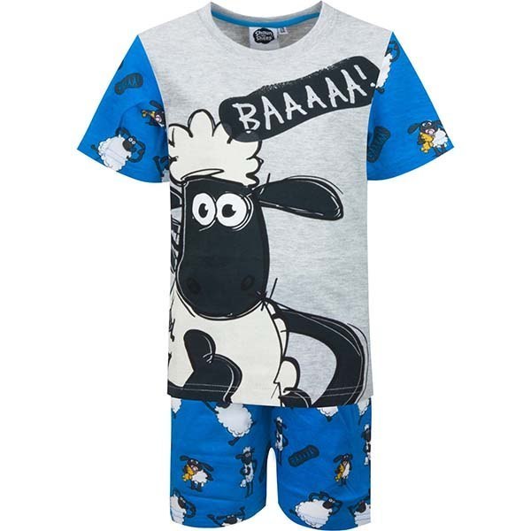 Piżama z krótkim rękawem Shaun the Sheep (110 / 5Y) Piżama z krótkim rękawem Shaun the Sheep (110 / 5Y)