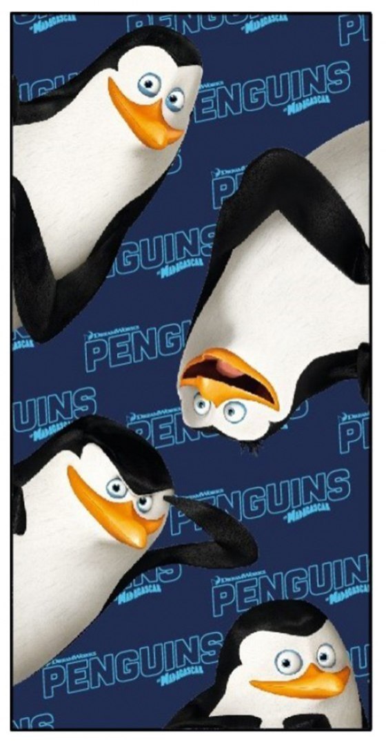 Ręcznik szybkoschnący The Penguins of Madagascar Ręcznik szybkoschnący The Penguins of Madagascar