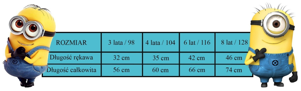 Szlafrok Minions (116 / 6Y) Szlafrok Minions (116 / 6Y)