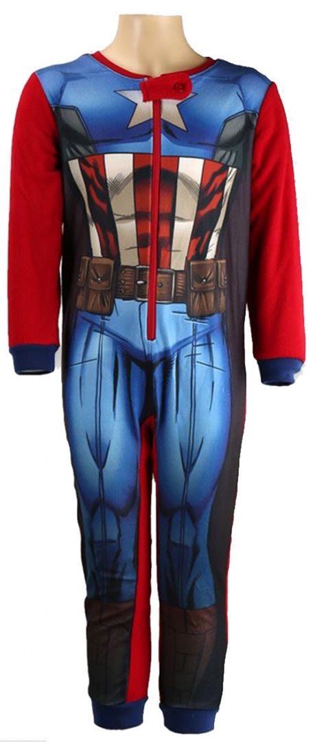 Piżama kombinezon Captain America (104/4Y) Piżama kombinezon Captain America (104/4Y)