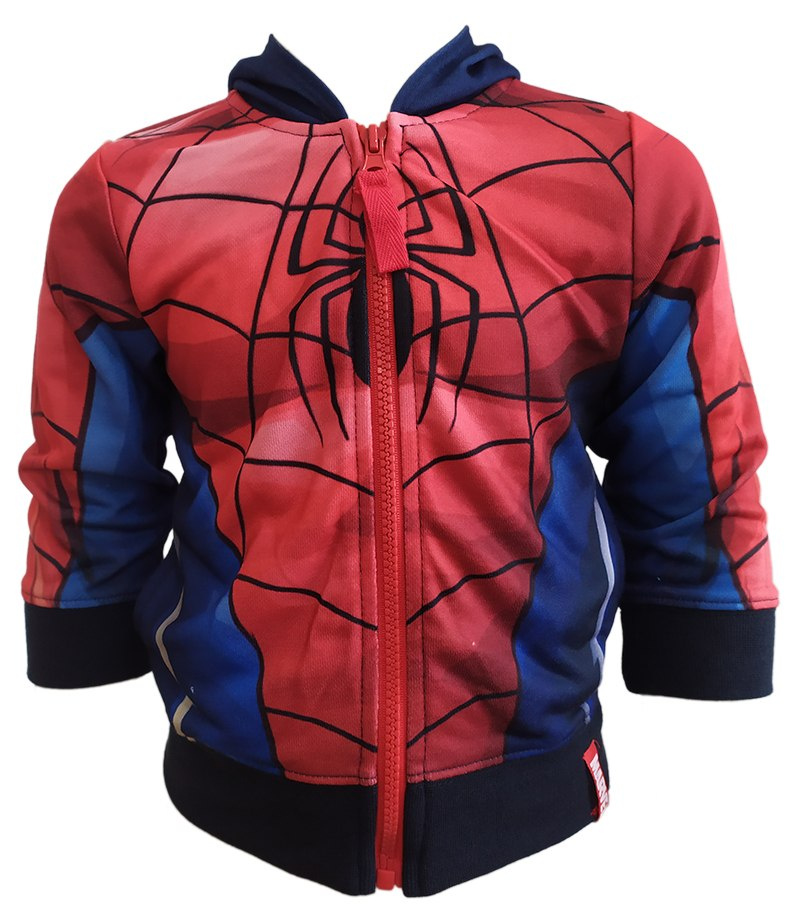 Rozpinana bluza z kapturem Spider-Man (98 / 3Y)