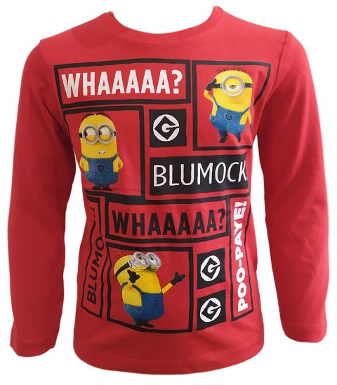 Bluzka z długim rękawem Minions (116 / 6Y) Bluzka z długim rękawem Minions (116 / 6Y)