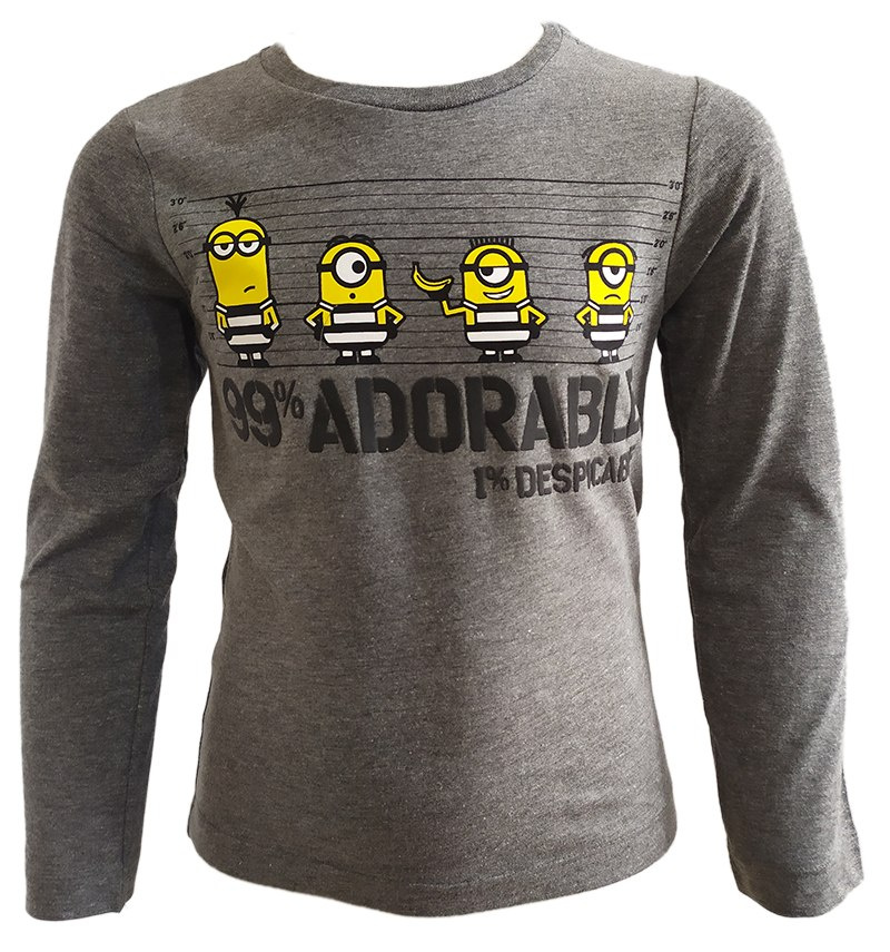 Bluzka z długim rękawem Minions (128 / 8Y) Bluzka z długim rękawem Minions (128 / 8Y)
