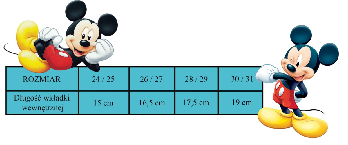 Klapki piankowe Mickey Mouse (28/29) Klapki piankowe Mickey Mouse (28/29)