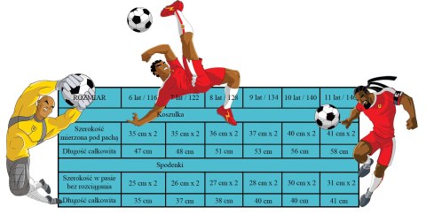 Komplet T-shirt i spodenki Supa Strikas Komplet T-shirt i spodenki Supa Strikas