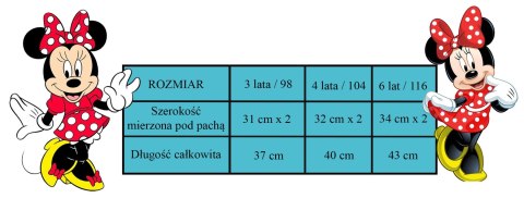 Kurtka przeciwdeszczowa Minnie Mouse (116 / 6Y) Kurtka przeciwdeszczowa Minnie Mouse (116 / 6Y)