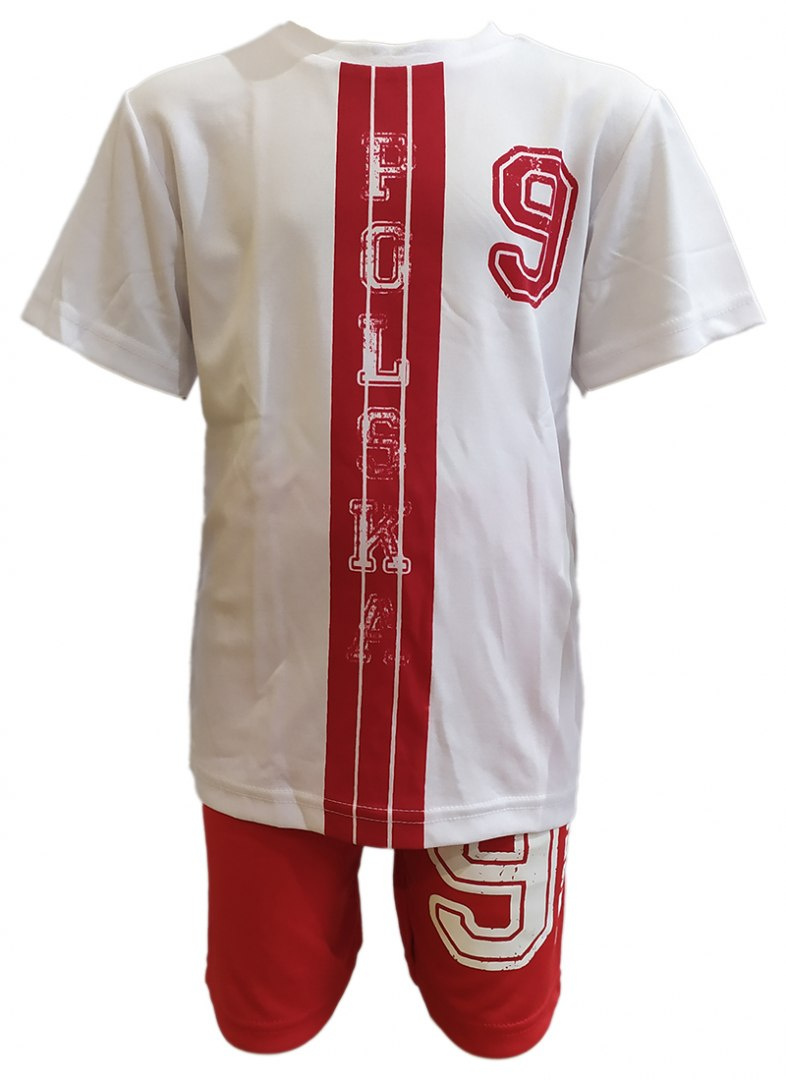 Komplet T-shirt i spodenki Polska (140/10Y) Komplet T-shirt i spodenki Polska (140/10Y)
